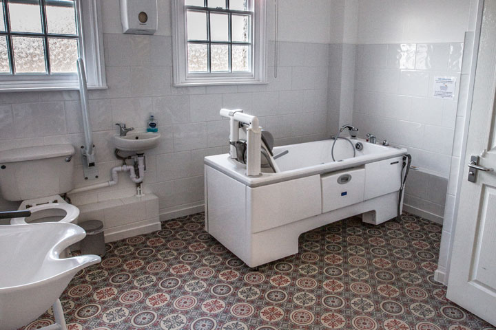 Bathroom 1 at the Hermitage residential home