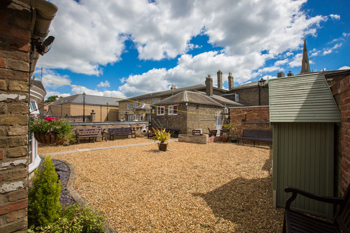 The grounds at the Hermitage residential home